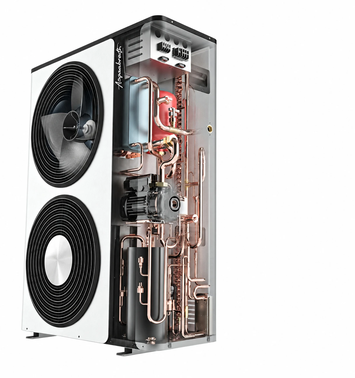 Original heat-pump cutaway